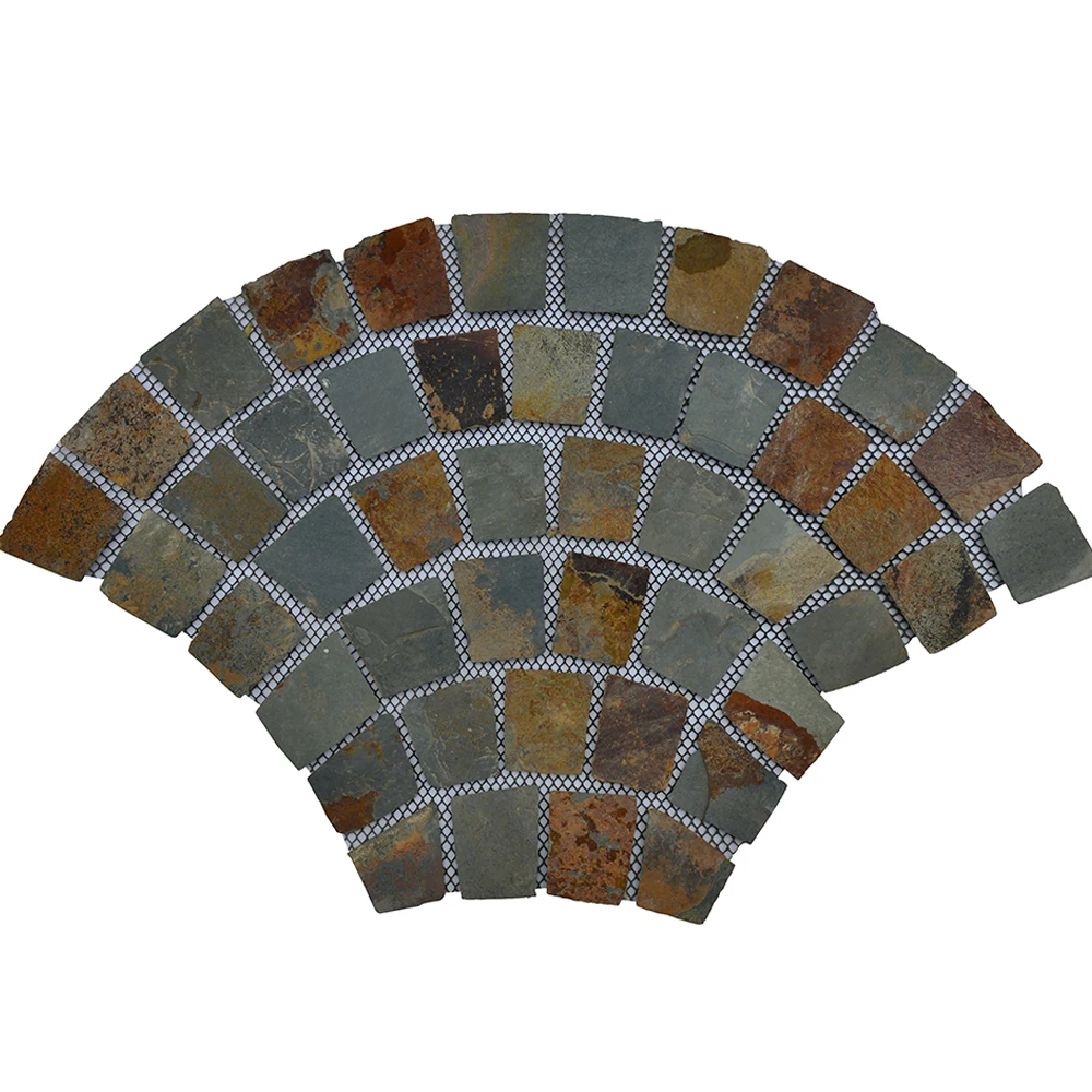 terra stone floor tiles/ stone for garden flooring/stone flooring pattern HS- WT119