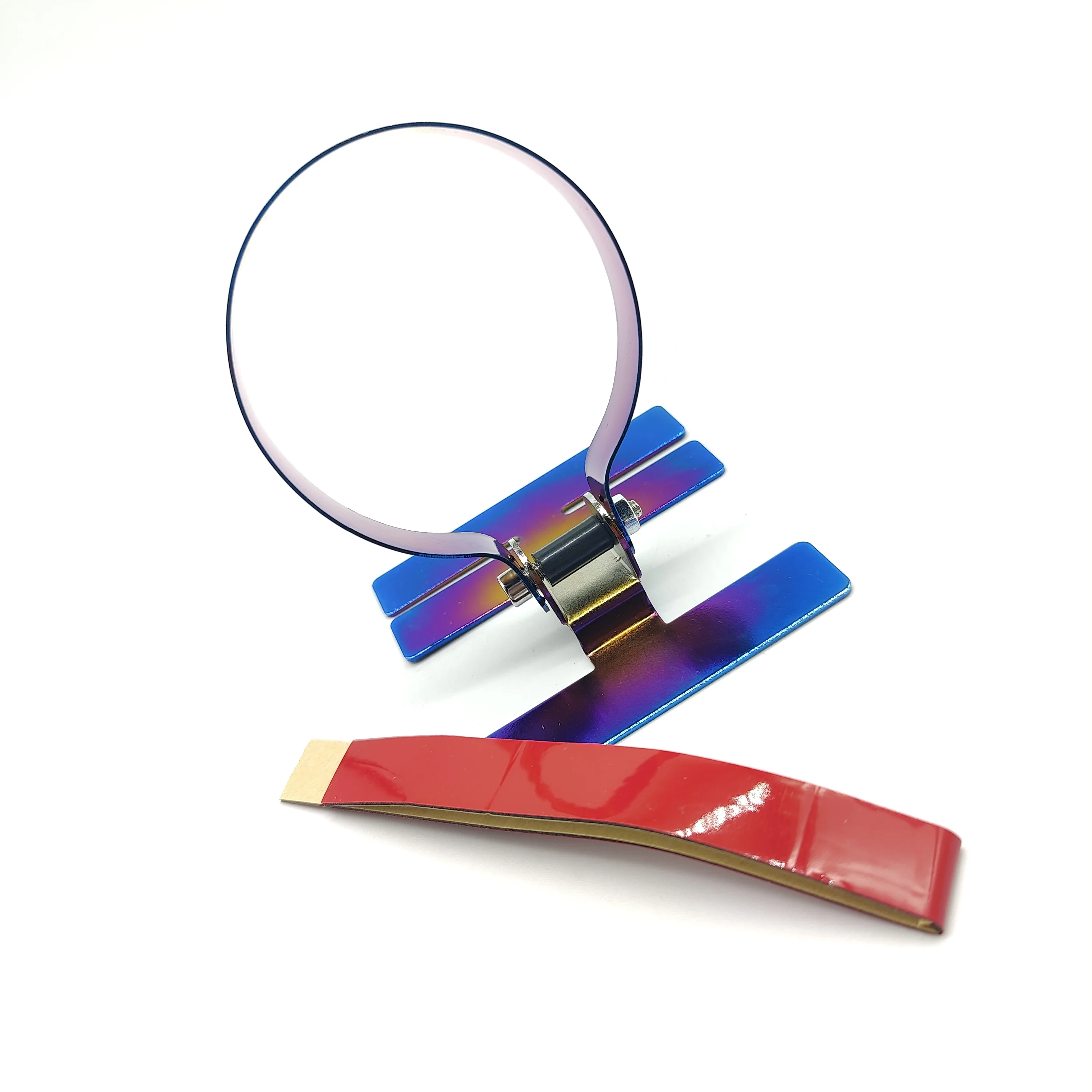 65mm Universal Car Truck Gauge Dash Meter Bracket Cup Mount Swivel Pod Holder Baking Blue