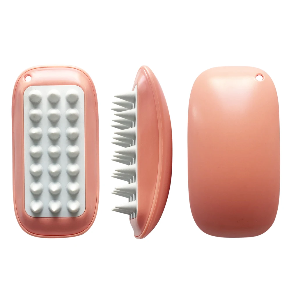 Hair Shampoo Brush Scalp Care Hair Brush with Soft Silicone Scalp Massager