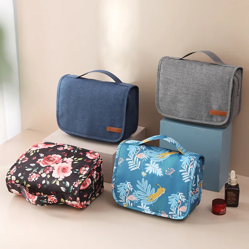 Hanging Travel Toiletry Bag Organizer Hygiene Dop Kit With Hook Accessories Bathroom Shaving Makeup For Men And Woman