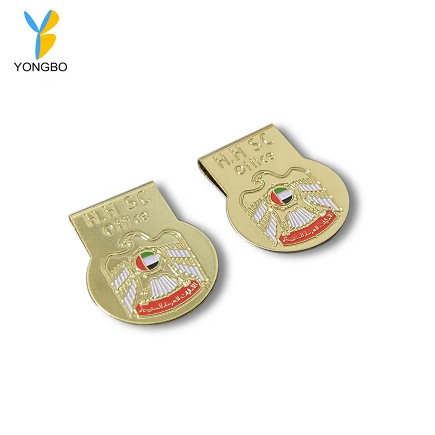 High Quality Golden Notebook Bookmark binder Paperclips Accessories Paper Clips Gifts Binding Office Stationary Supplies