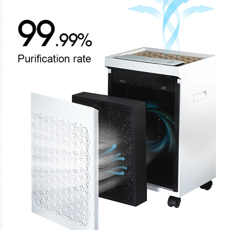 personal negative ion air purifier portatil for home bedroom large room air cleaner 13 hepa filter sterilizer smart air purifier