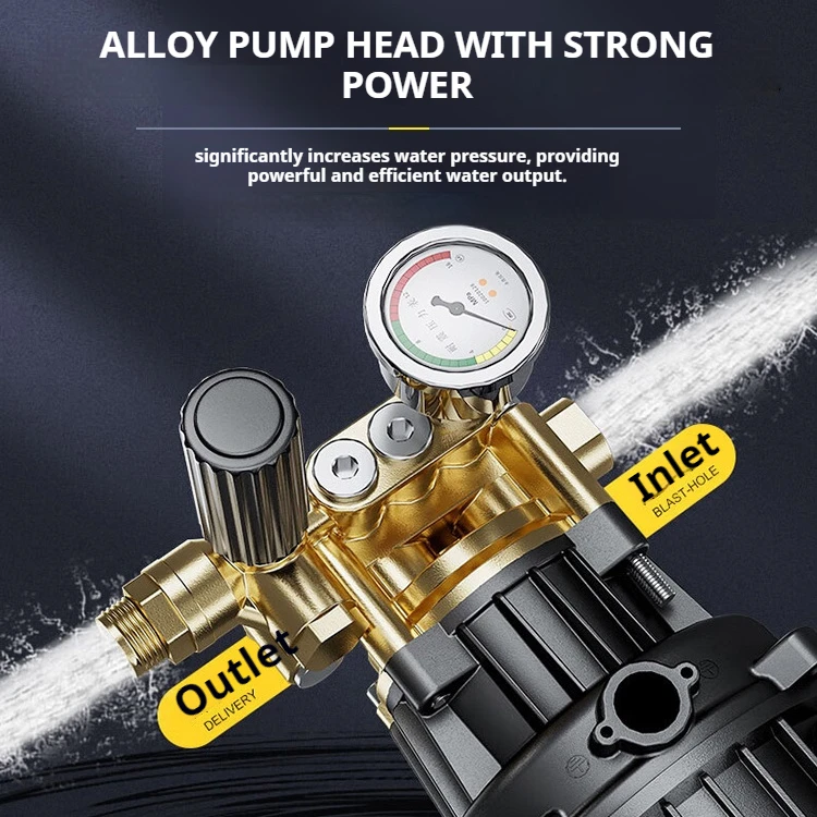 Intriguing High Pressure Lavadora De Coches Sin Escobillas Car Washer Gun Washing Car Machine