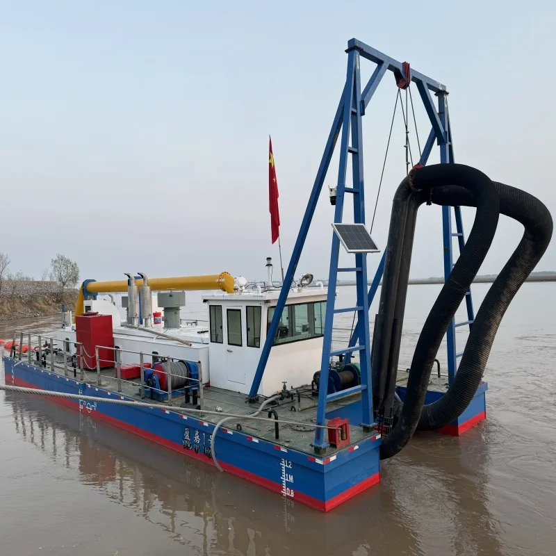14 inch jet suction sand dredger/ sand pumping machine /pipe dredger with electric winch