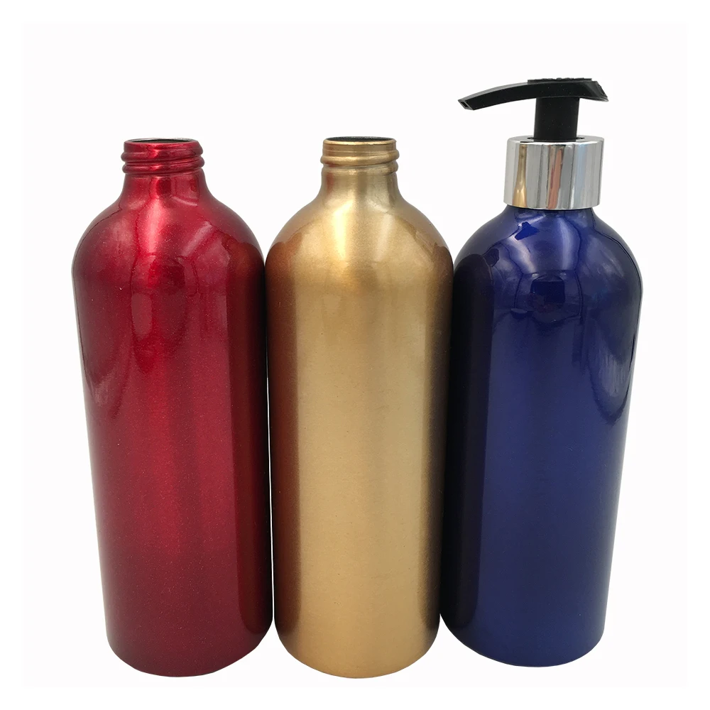 100ml 120ml 150ml 250ml 500ml moisture cleansing lotion aluminum pump bottle for shampoo