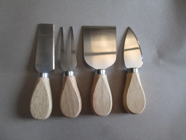 
cheese knife set with cutting board kitchen products daily use 