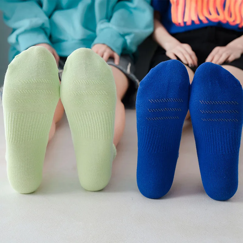 Ins Colorful fancy fashion women ladies crew ankle cotton mid tube skateboard socks