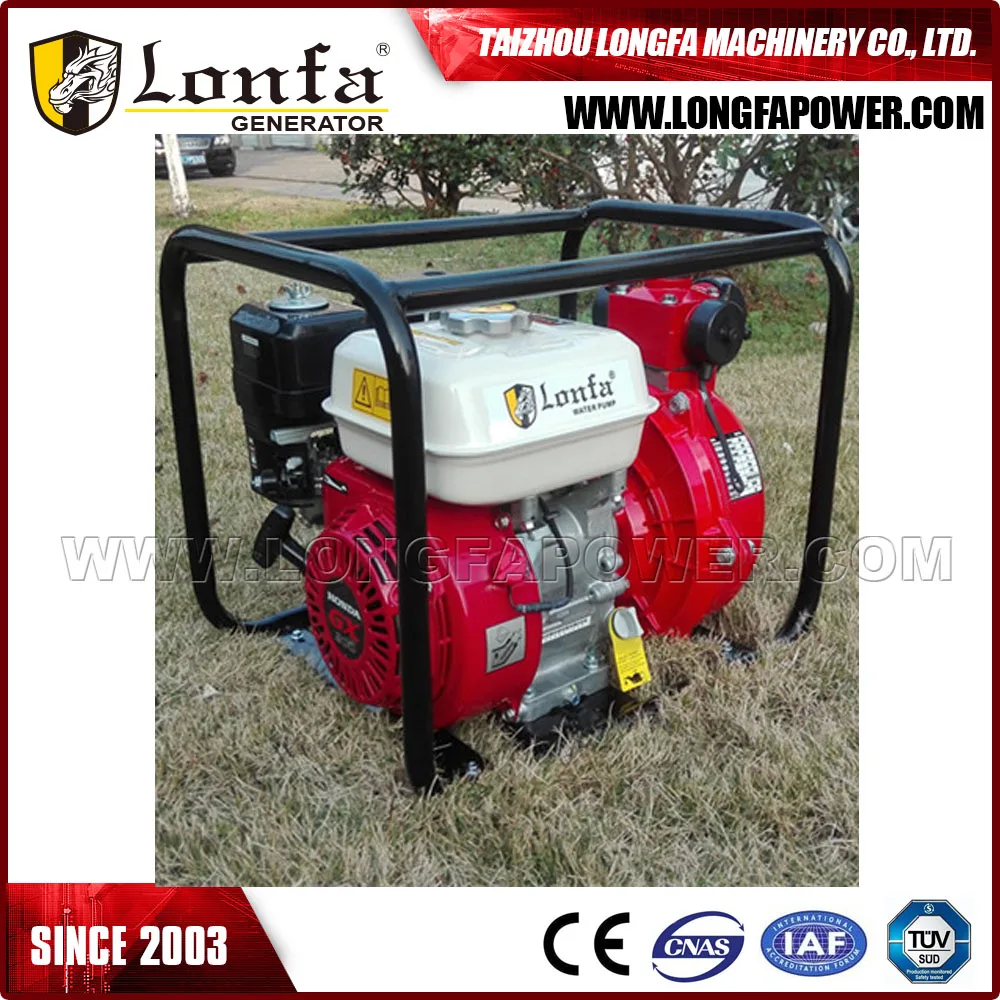 Small Portable 2 inch 7hp 212 cc High Pressure Water Pump Gasoline ,WH 20 Dual Impellers Fire Fighting Water Pumps