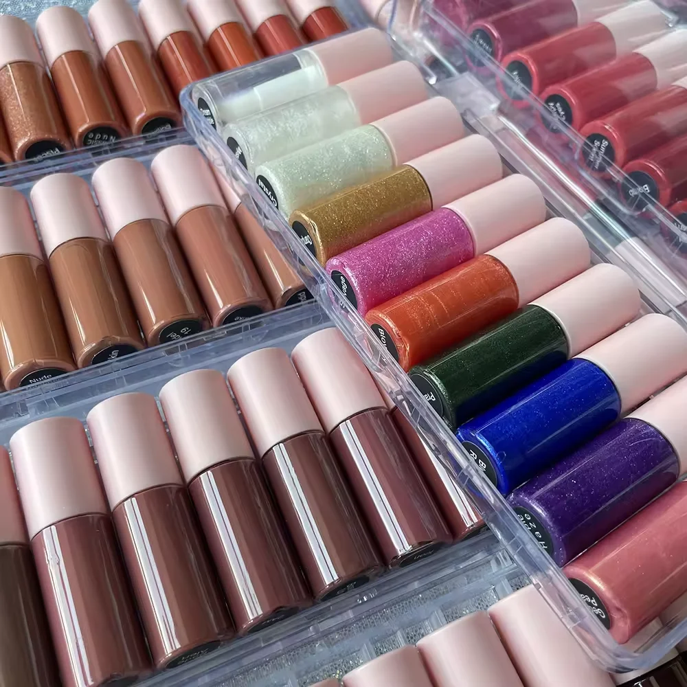 Custom Your LOGO 10PCS Lip Oil Light Lipgloss Set Moisturizing Hydrating Lip Glow Oil Lip Gloss Kit Lipgloss Liquid Lipstick