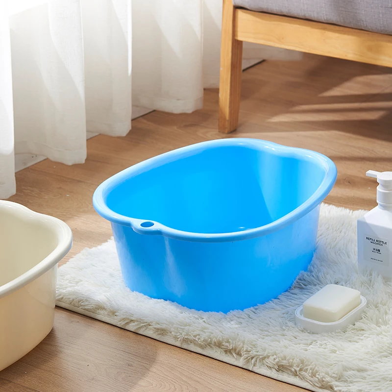 Plastic Foot Basin Washing Foot Spa Basin Bucket Massage Wash Foot Bucket for Soaking Feet