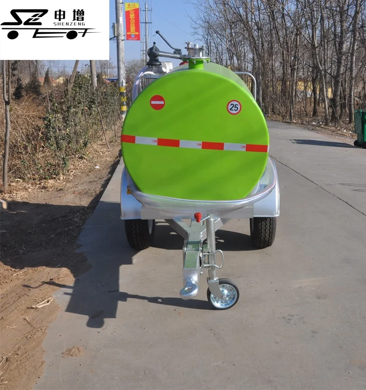 2 wheel trailer 1000L fire fighting water bowser