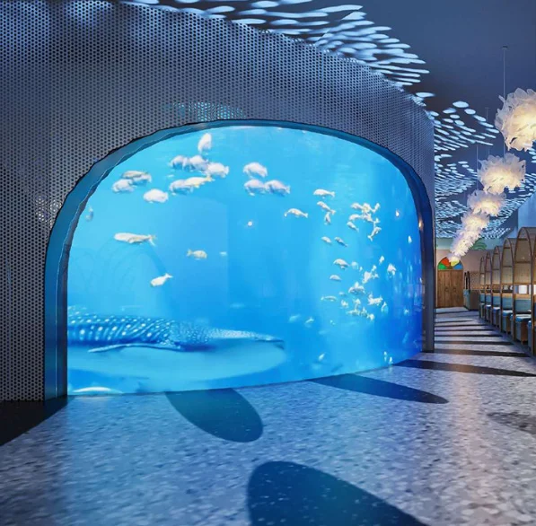 Аксессуары для аквариумов Prima аквариумный резервуар туннель морской воды подводный с акриловым стеклом