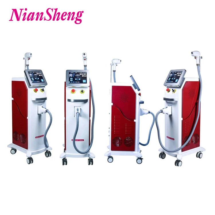 TUV Medical CE approved big spot size alma soprano titanium ice hair removal machine laser diodo 755 808 1064 nm for choice