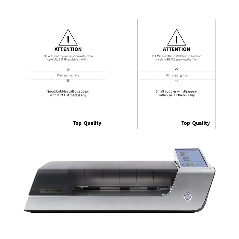 High Speed Smart Phone Screen Protector Back Skin Sticker Tpu Hydrogel Film Vinyl Cutter Plotter Cutting Machine