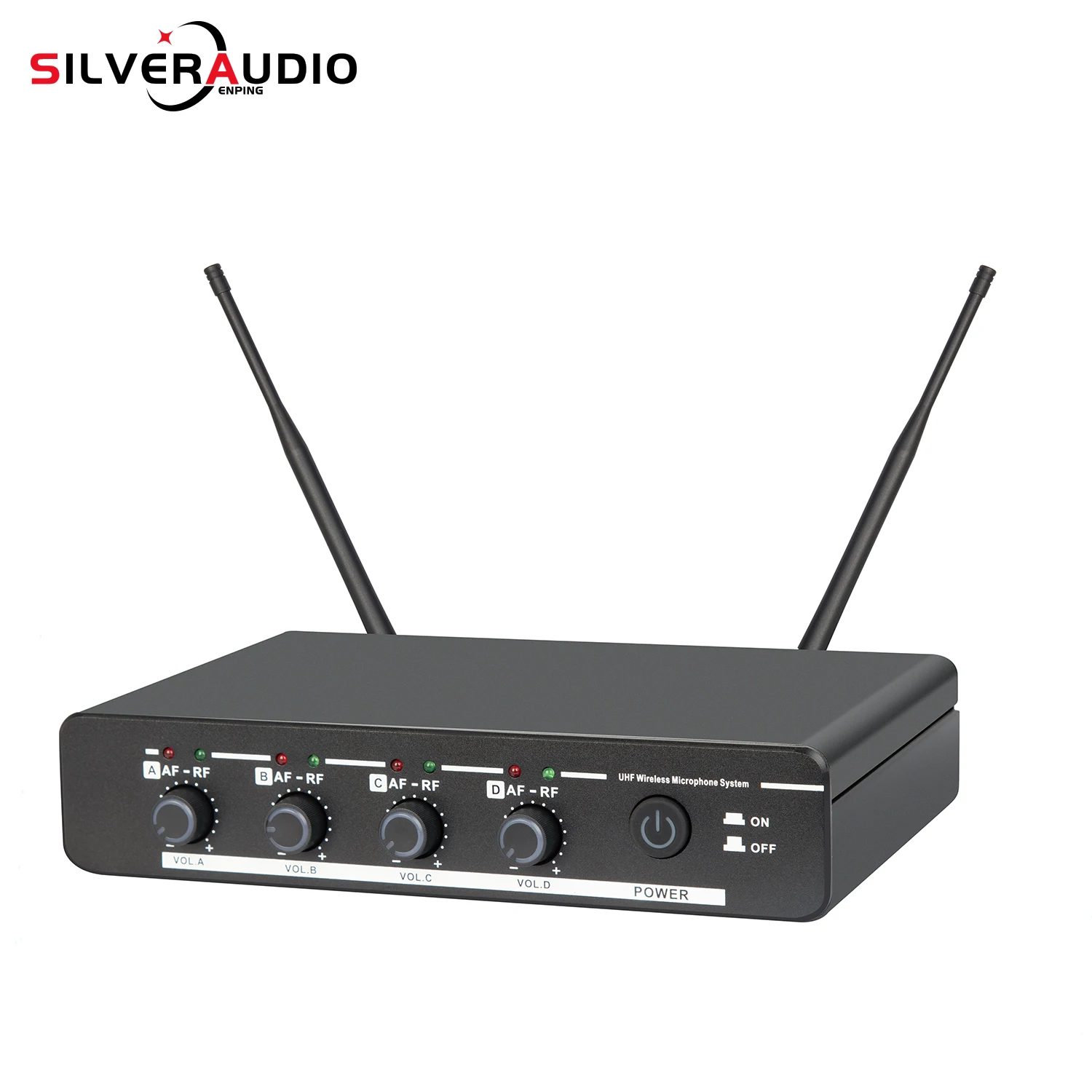 GAW-D2000professional 4 Channels Uhf Wireless Microphone With CE Certificate