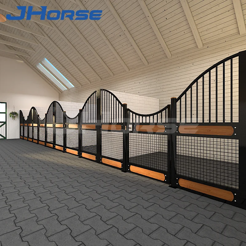 prefab riding interior equestrian horse barn building house with accessories wire fence equipment product