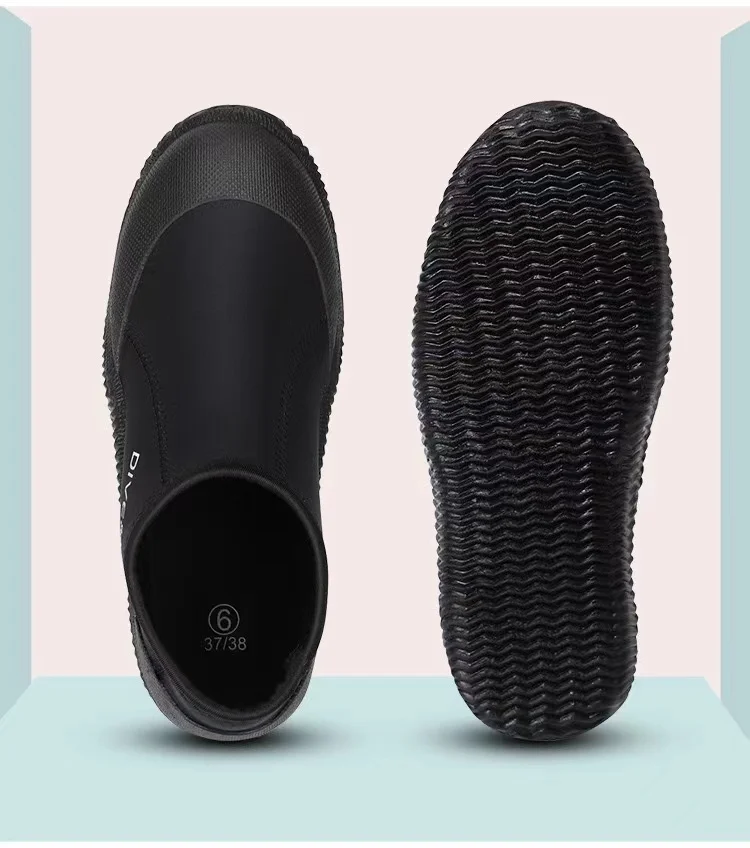 Neoprene Diving Boots 3mm Dive Boots Anti-slip Rubber Sole Diving Shoe For Snorkeling Sailing Water Sports