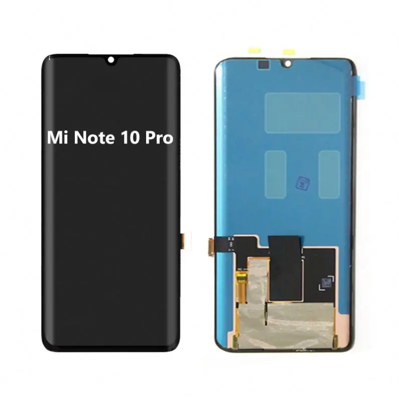 Mi Note 10 Pro Display Original Lcd Mobile Phone LCDS Assembly Replacement Parts Mobile Phone Screen For XIAOMi Note 10 Pro