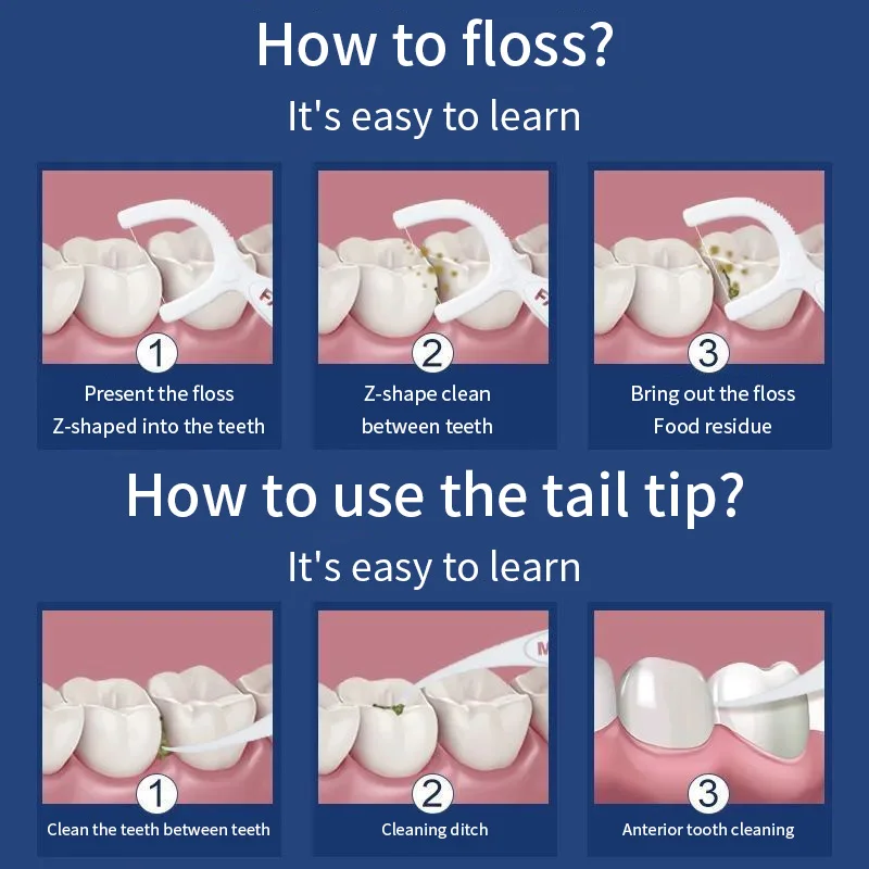 Cheap travel pocket 50pcs milk teeth oral gums care kids dental floss pick stick with plastic case