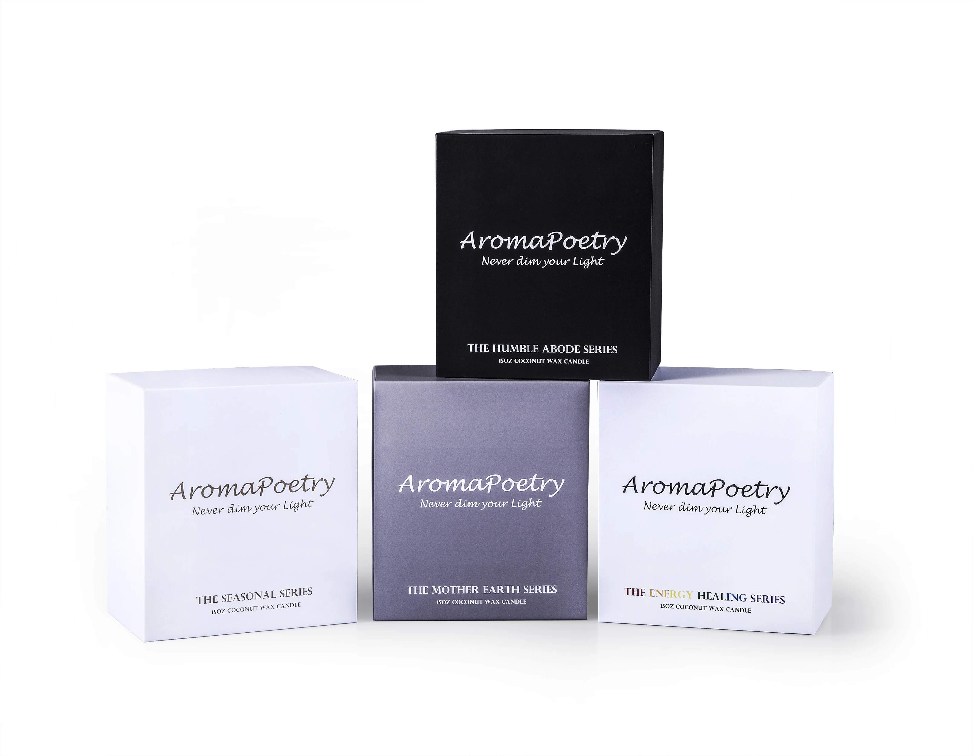 Elegant Design Luxury Custom Printed Candle Jar Box Packaging Paper Cardboard Rigid Gift Packing Candle Jars And Boxes Luxury