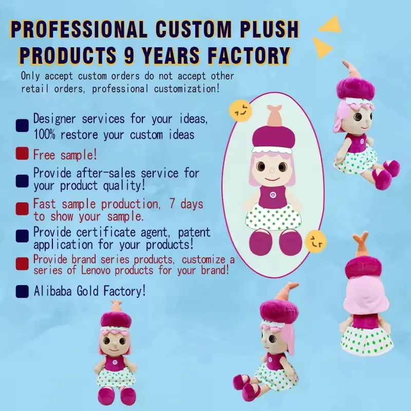 CPC factory custom plush doll color pattern rabbit plush toy OEM custom logo rabbit plush doll