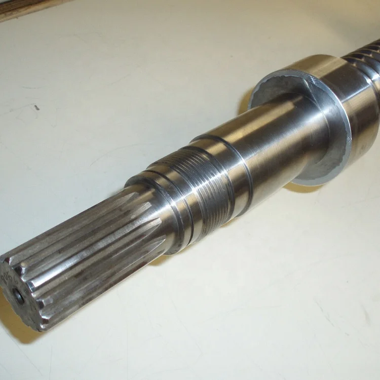 CNC machining Forging Shaft/forging factory forged steel large module transmission