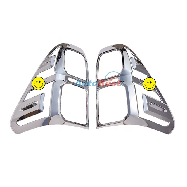 ABS CHROME TAIL LAMP COVER TAIL LIGHT COVER FOR TOYOTA HILUX REVO 2016 REVO ACCESSORIES