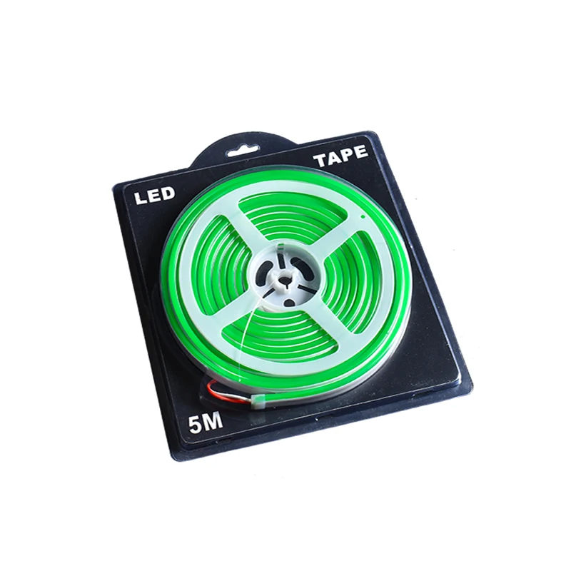 Низковольтная неоновая лампа класса водонепроницаемости IP68 с зеленым излучением света