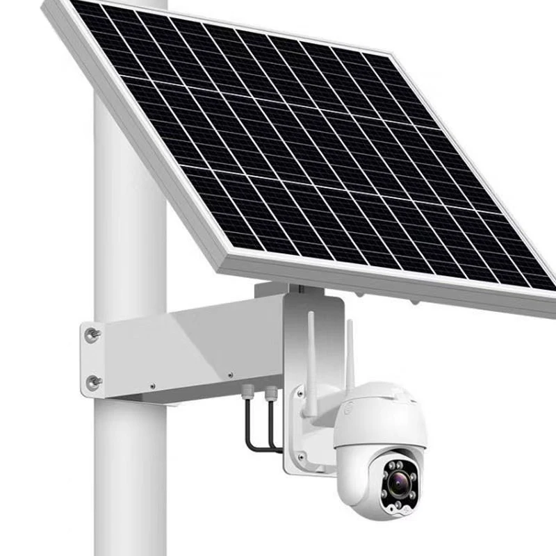 
Solar pane 3g 4g Sim Card IP Camera Speed Dome 1080P 5MP 5X Optical Zoom Wireless 4G ptz Camera NightVision With 60m Monitoring 