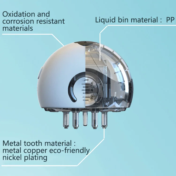 Scalp Brush Oil Hair Growth Root Comb Applicator Hair Oil Bottle Scalp Applicator Comb