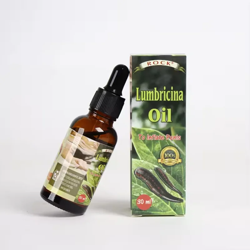 Original Wholesale Rock Lumericina Oil Help Male Potency Increase Growth Oil For Leech Essential LUMBRICINA Oil For Adult Men