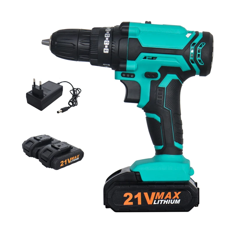 LANDSEA Hot Sale Heavy Duty High Quality China Cordless 21V Lightweight Drill Best Price DIY Electric Drill
