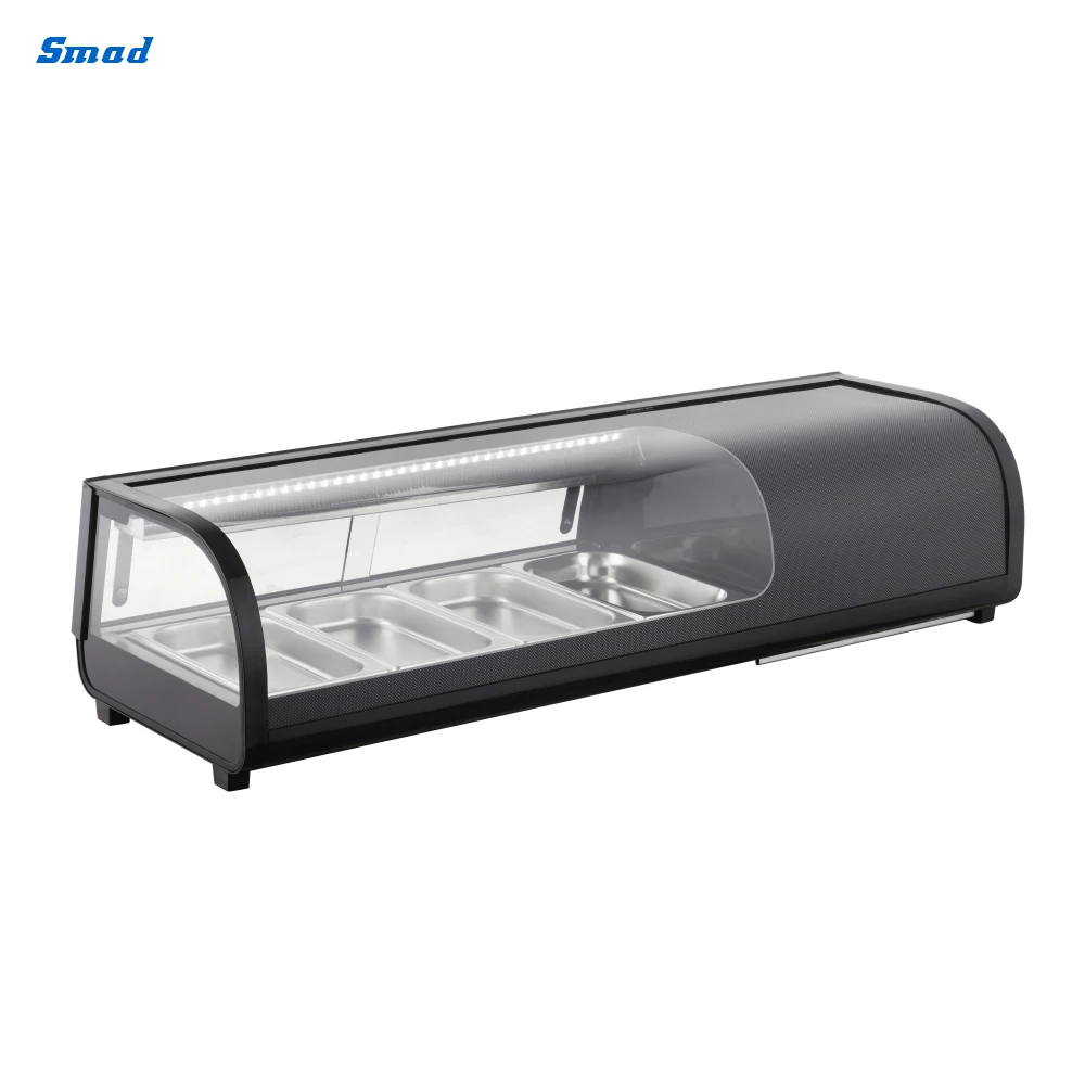 Hot Sales Sushi Case Counter Display Supermarket Fridge Showcase