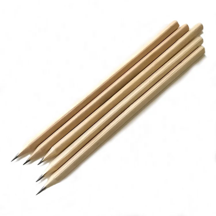 20 Years Manufacturer High Quality 7inch Natural Wooden HB Graphite Pencil