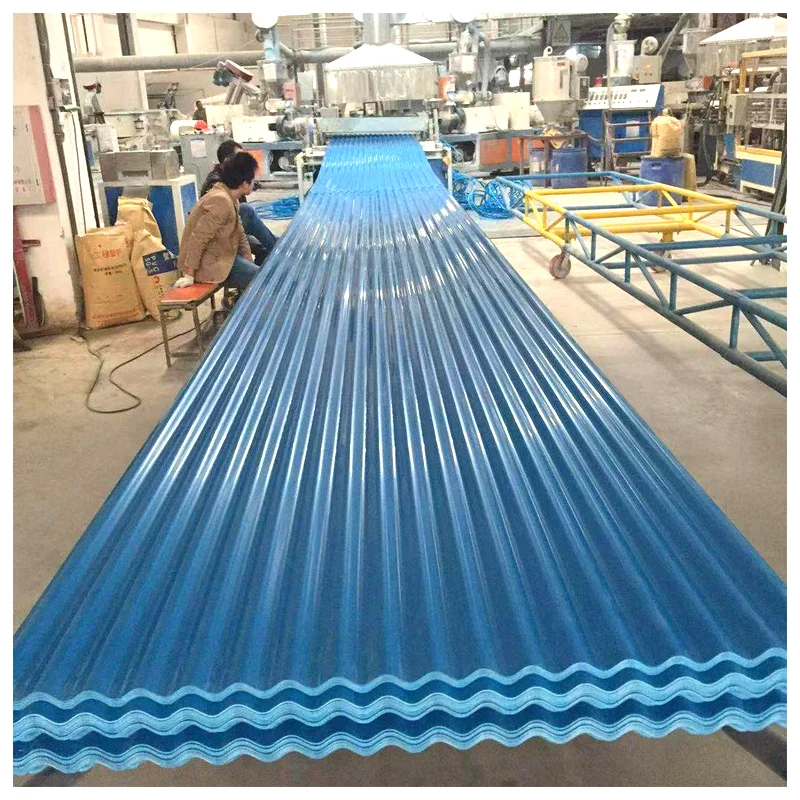 Trapezium PVC Roof Sheet Corrugated Plastic Villas Chinese Traditional Roof Tiles Ornament Villa Rustic Porcelain Tiles Modern