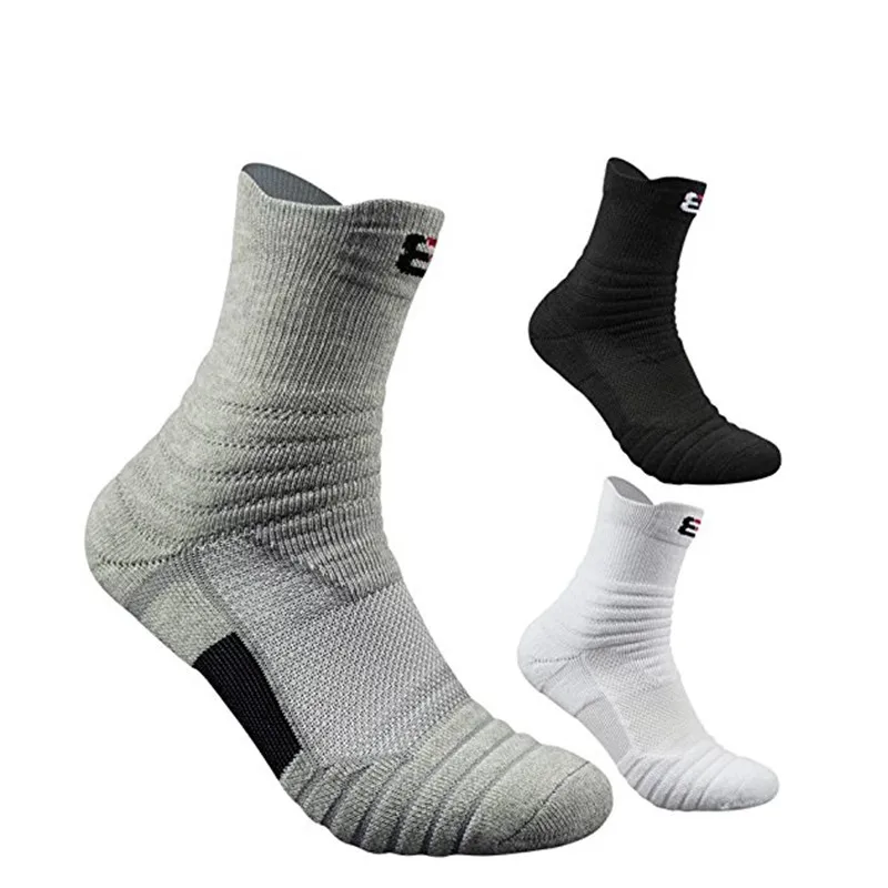 Изготовленные На Заказ высококачественные спортивные мужские женские махровые баскетбольные Носки