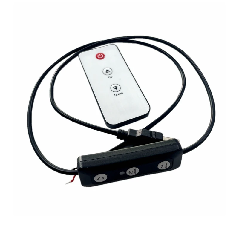 Source factory custom 5V 12V with RF remote control monochrome LED dimming switch line three-button dimming