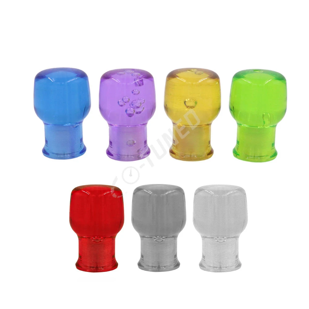 New Style 65mm Crystal Bubble Gear Knob JDM Car Shift Knob For Universal