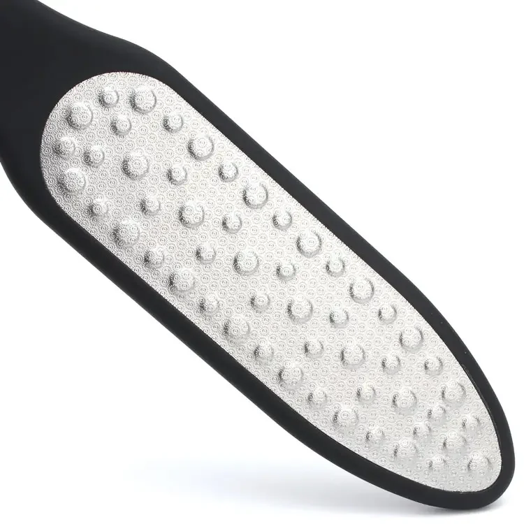 2 in 1 Foot File Stainless Steel Foot File Heel Grater For The Feet Pedicure Rasp Remover Scrub Pedicure Nail Tools