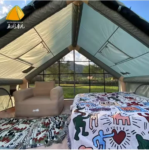luxury party Outdoor camping tour waterproof tent inflatable air tent for outside events outdoor travel house tent travelling