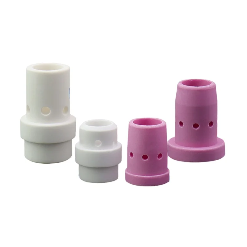 XYS Quality Binzel  24KD 36KD 501D Spare Parts Gas Diffuser  Co2 Welding Torch Welding Gun Gas Diffuser White ceramic