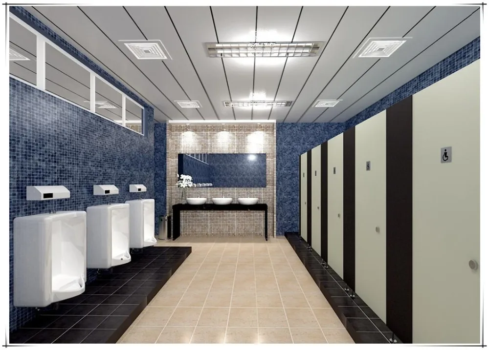 Public Standard Size shower Cubicle