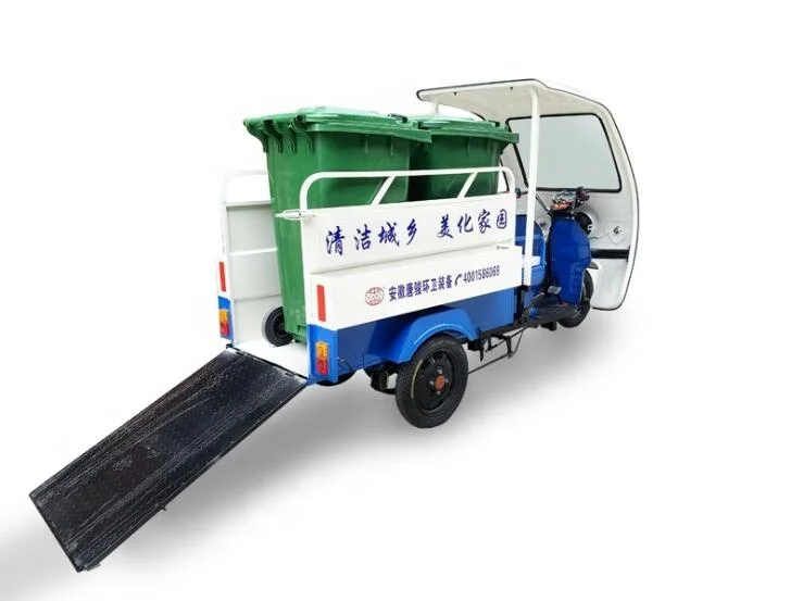
Electric Mini Garbage Car with Double Box 
