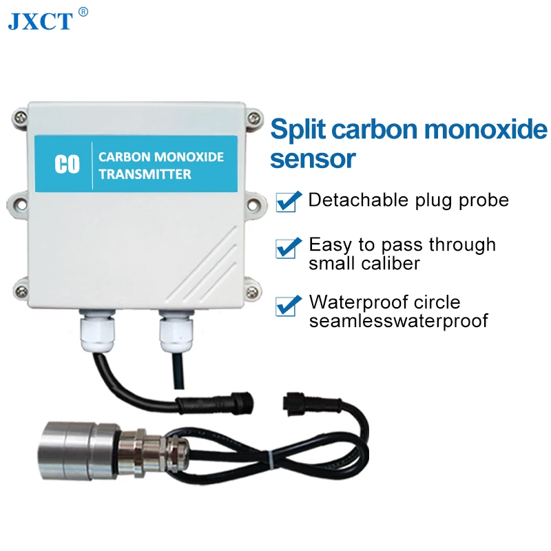 
rs485 4-20mA Split type co gas analyzer industrial high precision carbon monoxide co detector 