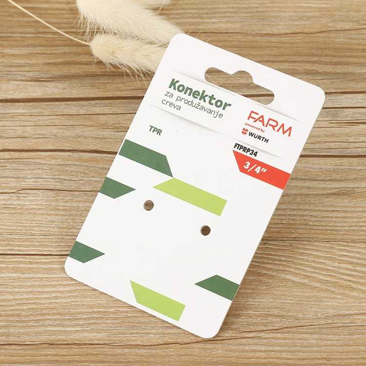 Индивидуальные электронные товары, бумажные блистерные бумажные карточки, рекламные этикетки