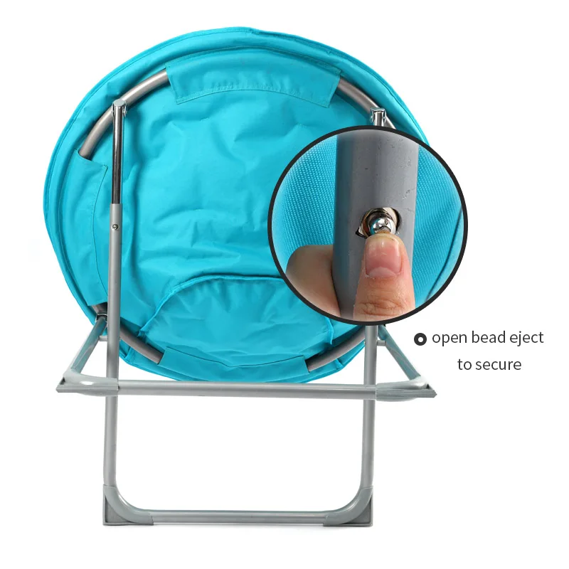 Cushion, Micro  Saucer Chair, Adult folding chair round big chair fold chairs with padded seats chair