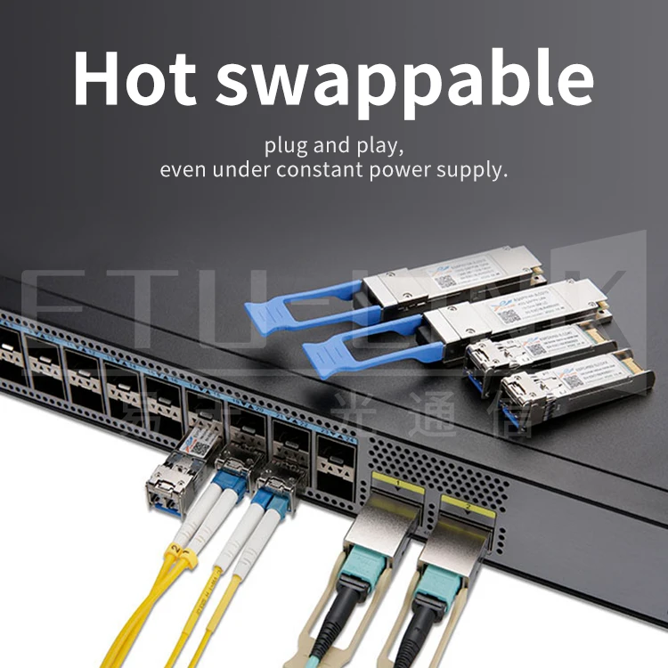 ETU-Link 1.25G SFP EX 1310nm DDM 40KM LC Fiber Optical Transceiver SFP Modules