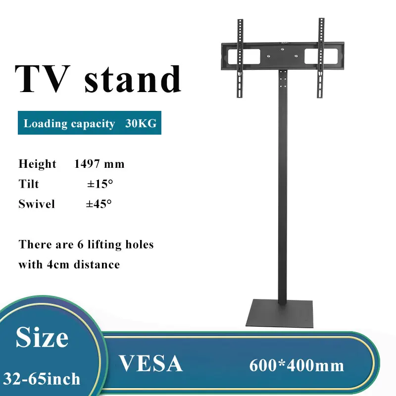 2022 new Tilt High Quality Home Floor Tv Stand 32-60 inch 55 inch Living Room Furniture Stands LED LCD TV monitor mount stands