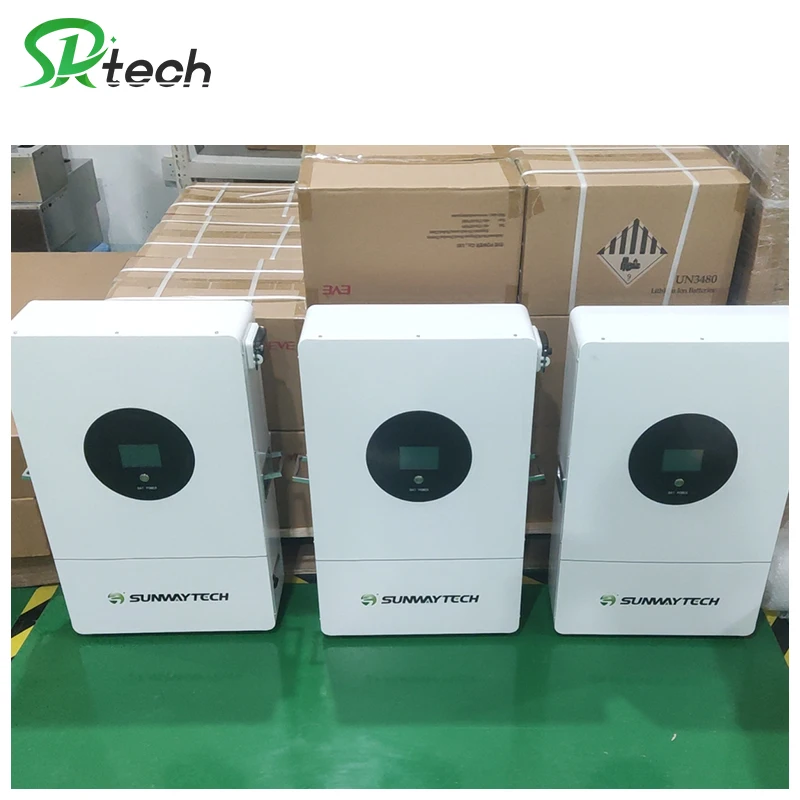 Sunway 200Ah 51.2v Power Wall Lifepo4 Battery Pack 10kwh Lithium Battery 24V 48V Solar Energy system