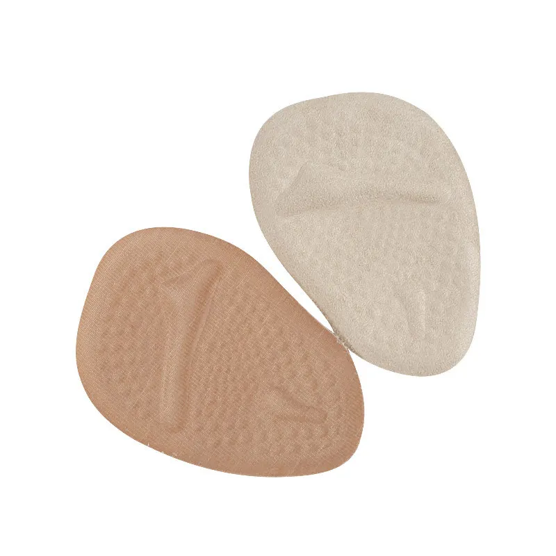 reusable anti slip pain relief sticky adhesive shock absorbing silicone gel foot pad ball of foot cushion for high heels